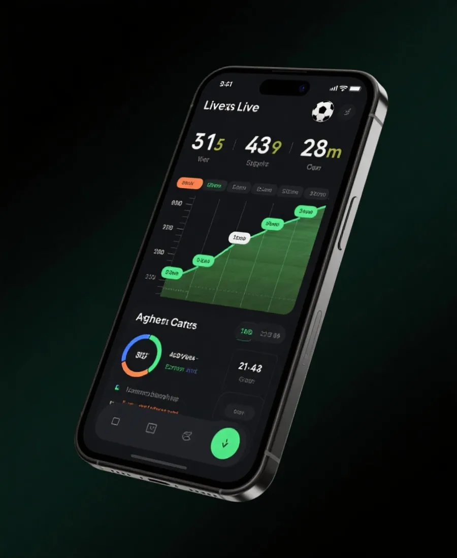 世界杯实时比分移动界面示意图